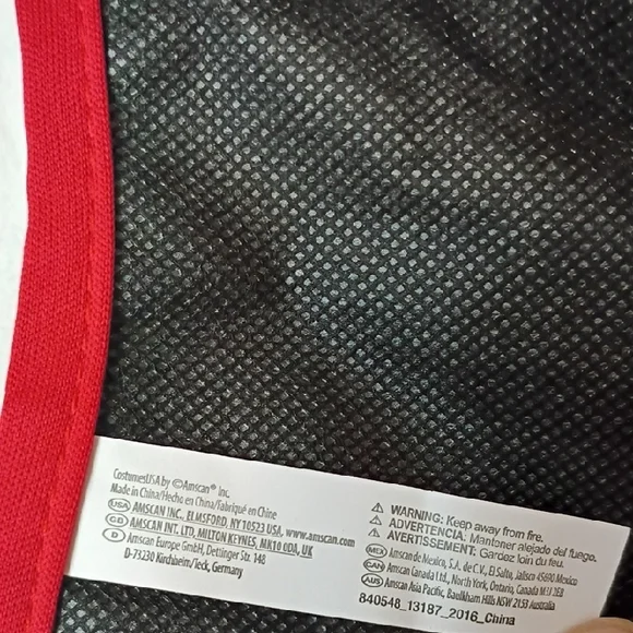 Pirate Costume for Kids - Black and Red - Picture 7 of 12